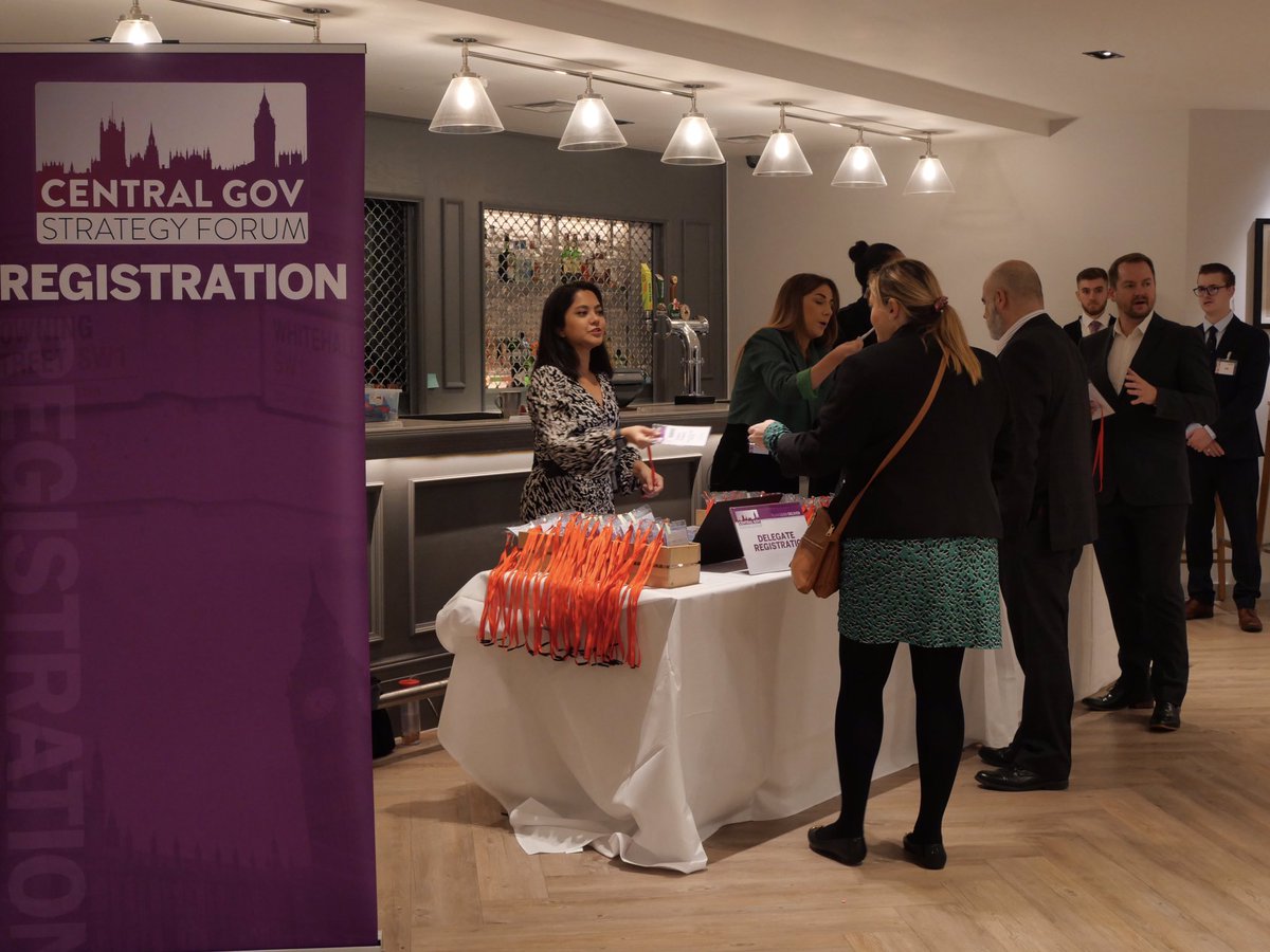 CGovStrategy's tweet photo. It’s registration time! Our group of chief officers, directors and heads from government departments, agencies and public bodies are all ready for a full day of sharing best practice, networking with peers and tackling sector challenges.

#CentralGovSF #centralgovernment https://t.co/Wz6xpVHcgx