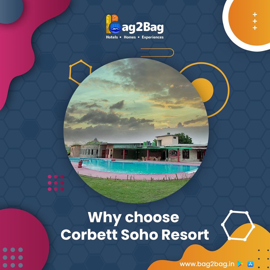 bag2bag_care's tweet photo. Stay a while in Corbett Soho Resort for a lavish experience with modern amenities.
https://t.co/9BRigjwsaN
#lavishexperience #modernamenities #affordablestay #convenientstay #extendedstayhotels #experiencewildlife #luxuriousstay #deluxerooms #travel #travelmore #bag2bag https://t.co/tBwgvImOWm
