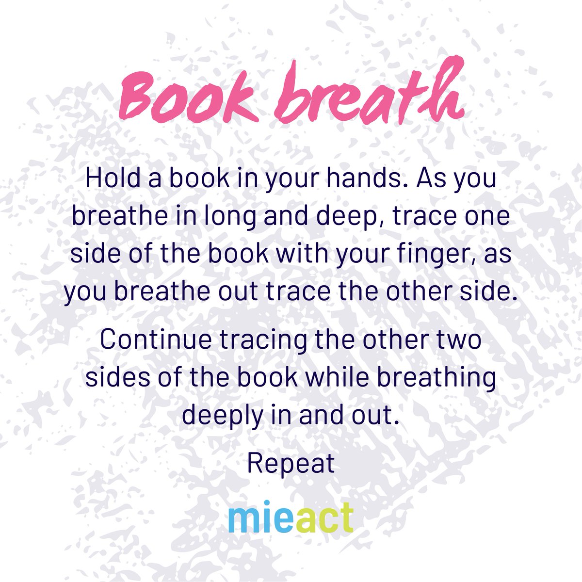 It's #TryitTuesday

There are a range of strategies we can use to support our mental health, why not try it out.