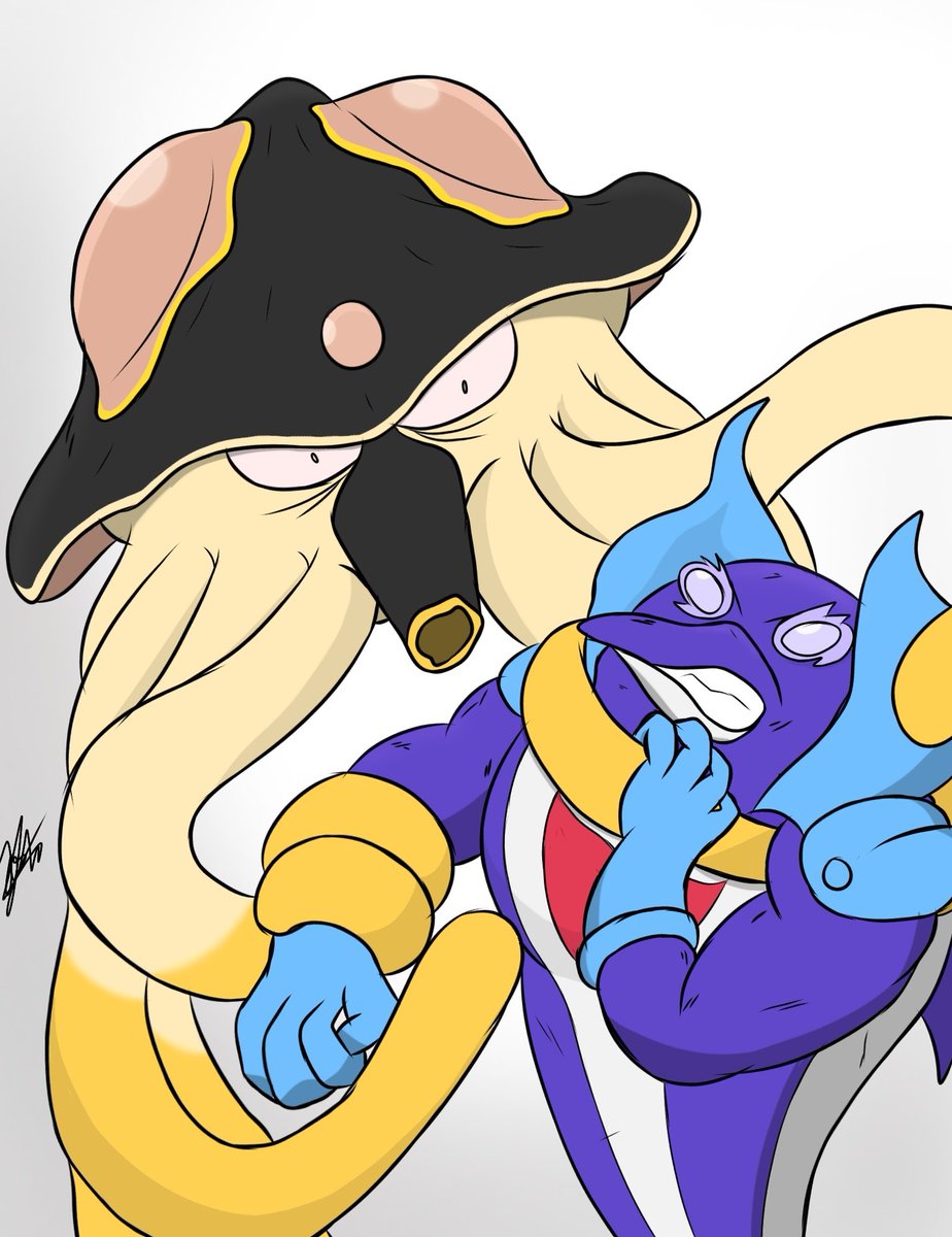 Joshuarts03's tweet image. A Hero in trouble!!

#toedscruel #palafin #PokemonScarletViolet