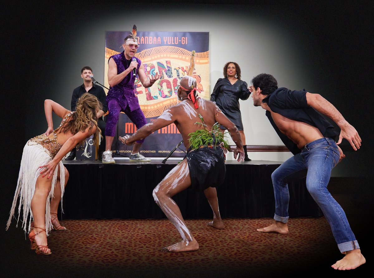 Our new show collaboration "Walanbaa Yulu-gi" Burn the Floor with Mitch Tambo, goes on sale tomorrow, all details at burnthefloor.com