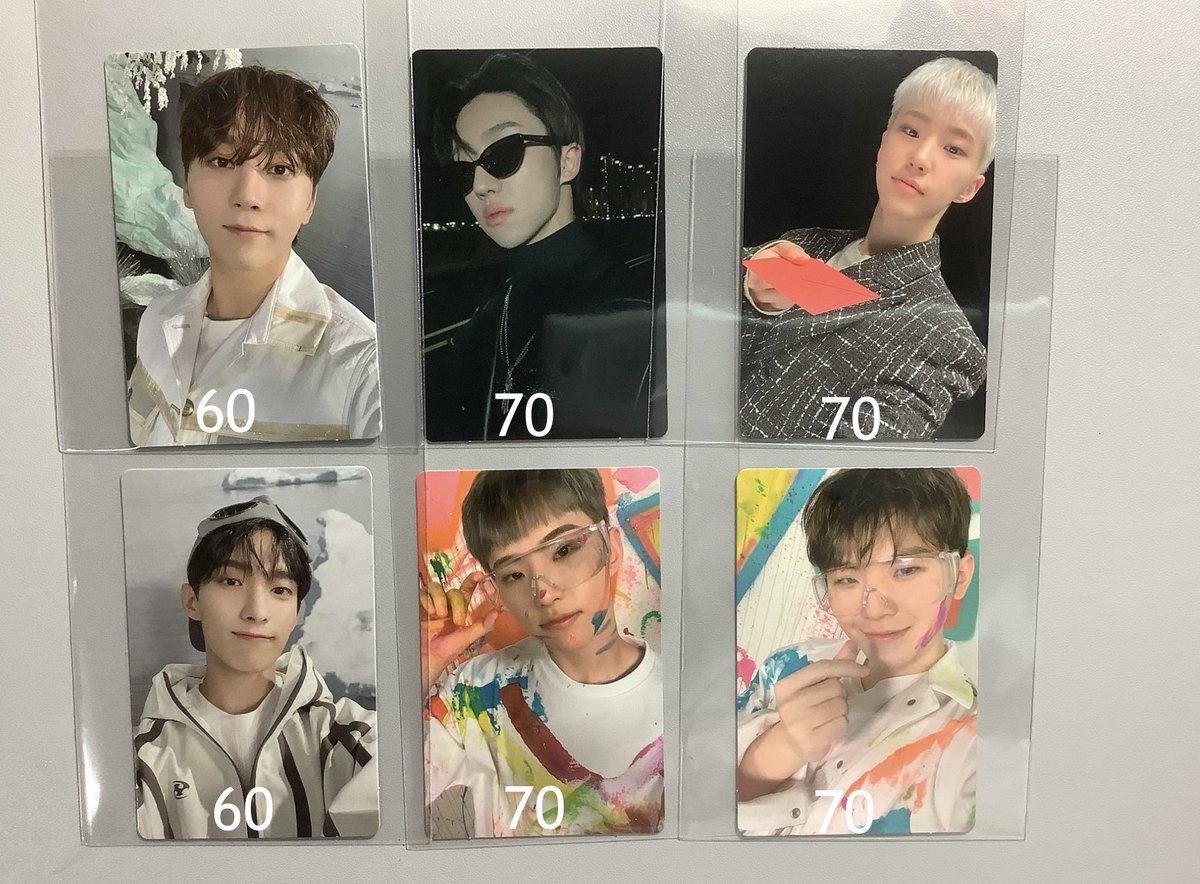 พร้อมส่ง
: ขาย ราคาตามภาพคะ หรือใครอยากแลกก็ได้นะคะ
เรา : ดีเค พี่แปด ซึงกวาน อูจี โฮชิ
คุณ : โจชัว จองฮัน 

ค่าส่ง 25 ส่งเอกชนค่ะ
#ตลาดนัดสวนแครอท #ตลาดนัดseventeen #การ์ดseventeen 
 #ตลาดนัดseventeen