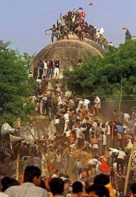 आज #शौर्य_दिवस हैं, #BlackDay लिखने वाले #babrimasjid का रोना बंद करें और #जय_श्रीराम कहिये।