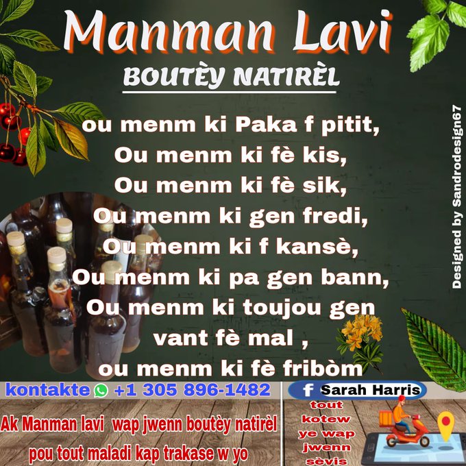 Moun USA yo Pa gen kotew ye a ou pap jwenn solution a maladi paw la jou a rive pouw delivre rele nan<a href="/tag/chibabylove"class="tags"><span>#chibabylove</span></a>