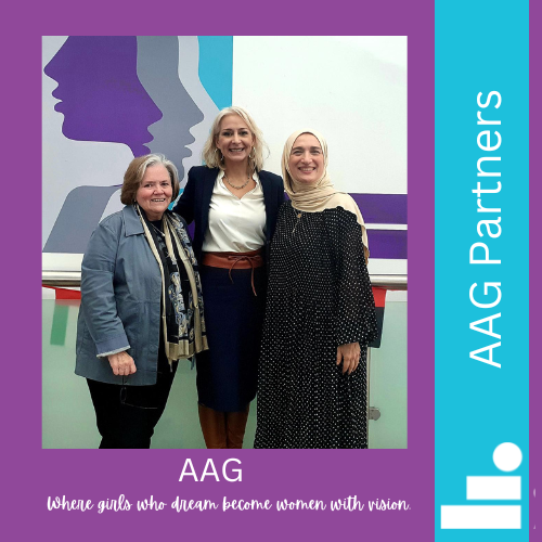 AG is very excited about the partnership we are entering with AUD School of Education. Thank you, Dr. Catherine Hill and Dr. Nadera Alborno for making this happen. #AmazingWomen #ProudlyTaaleem #EmpowerEveryGirlEveryDay