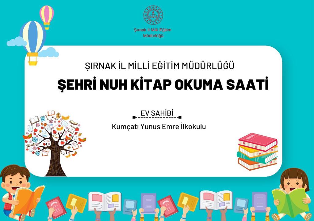 sirnakmem73's tweet photo. ArGe ekibimiz "Şehri Nuh Kitap Okuma Saatinde" Kumçatı Yunus Emre İlkokulu Öğrenci ve Velilerinin Konuğu Oldu.
@tcmeb @mebtegm @valiosmanbilgin @SirnakValiligi @mirzatetik78 https://t.co/xwlZBqCrEr