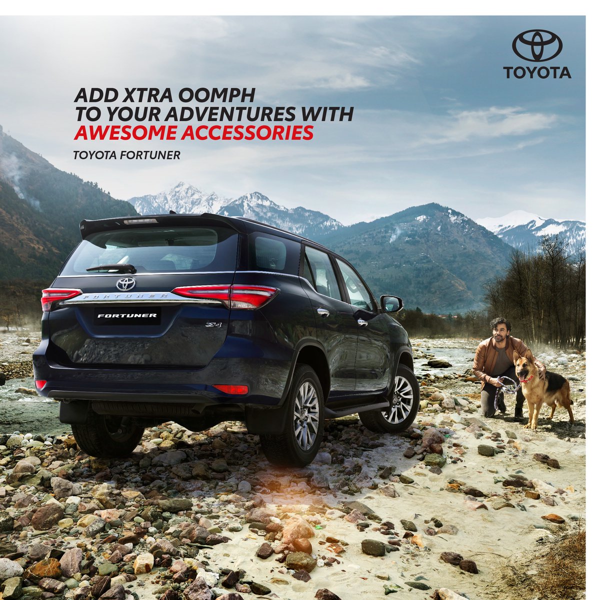 Globe_Toyota's tweet photo. Add some more punch to your adventures. Go for the additional accessories for your #ToyotaFortuner. It gives the already muscular #Fortuner #awesome convenience and sophistication.
Call Globe Toyota: 9807680680
.
.
#ToyotaIndia #SUV #AdventureX #CelebrateWithPower #GlobeToyota https://t.co/EbQelApfVA