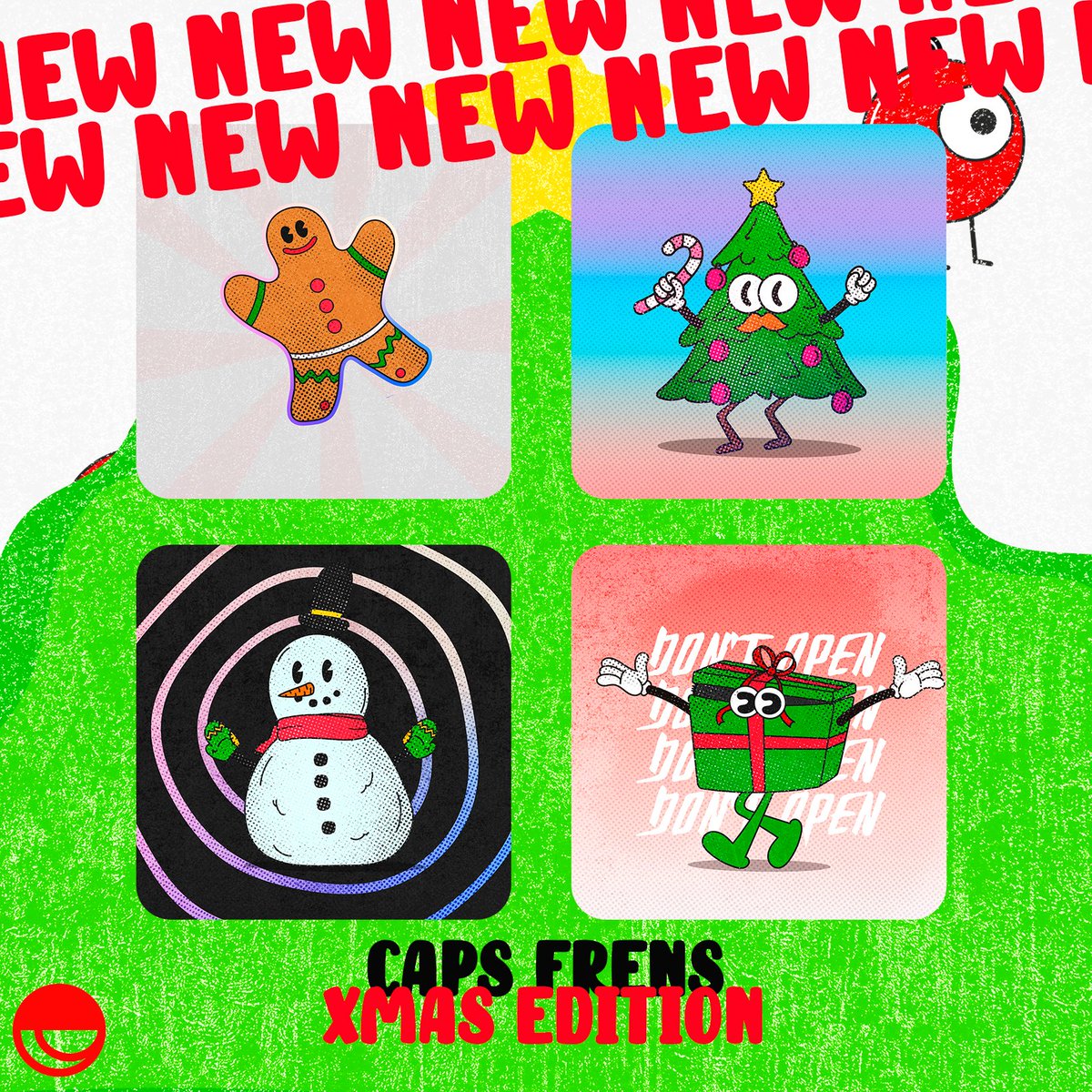 Wooaaaa Thanks a lot guys ONLY 4 of 8 Available 🤩🤩

You guys are the best, Incredible support !!
Available Frens:

Ginger Fren 🍪
opensea.io/assets/matic/0…

Gift Fren 🎁
opensea.io/assets/matic/0…

Treen Fren 🎄
opensea.io/assets/matic/0…

Snowfren ☃️
opensea.io/assets/matic/0…

#NFTs