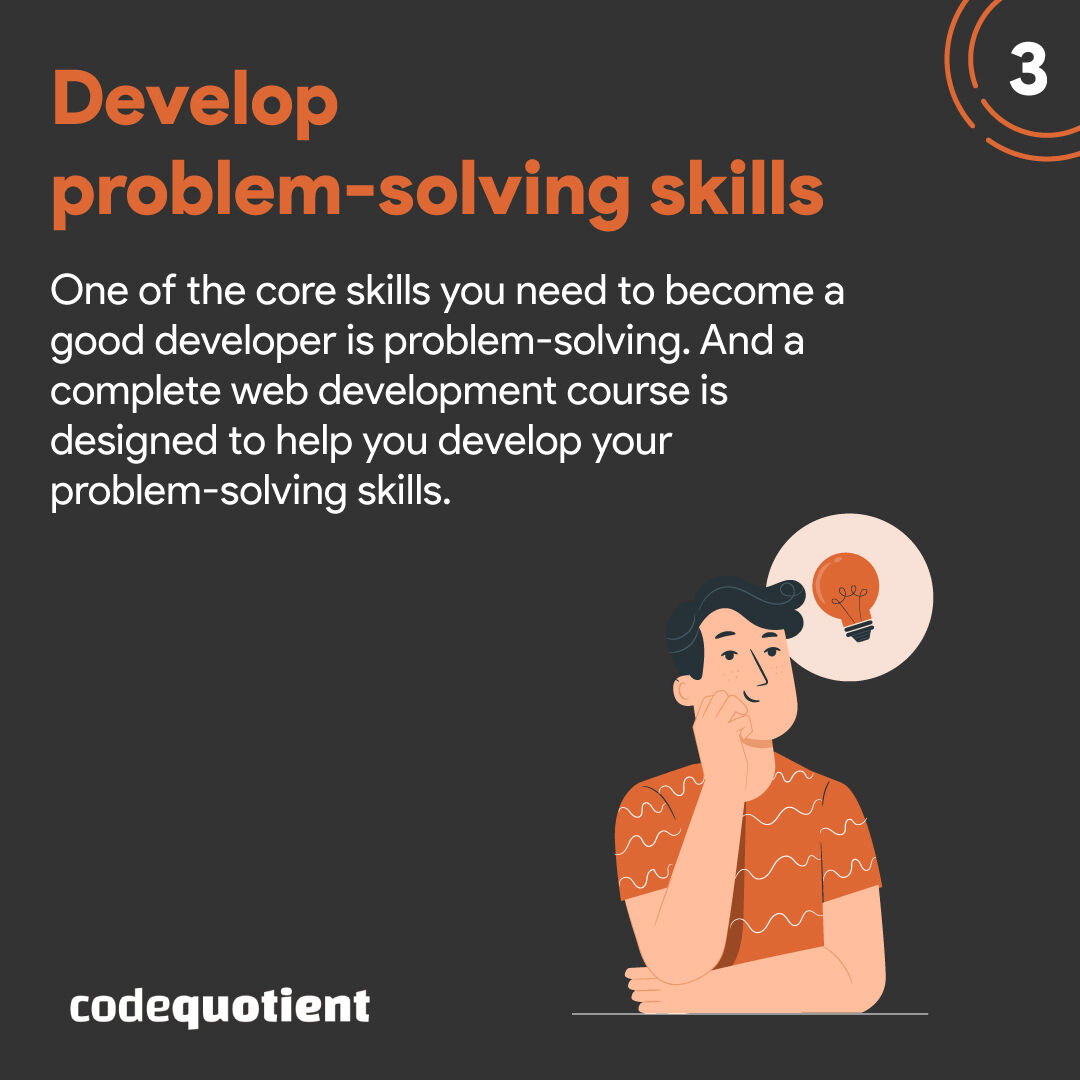 CodeQuotient's tweet image. Websites are used by both businesses and individuals to showcase portfolios, and build personal brands. There is always a demand for web developers. It is imperative you enroll in a complete web development course
#CodeQuotient #SuperCoder #SuperCoderProgram #Coding  #JobReady