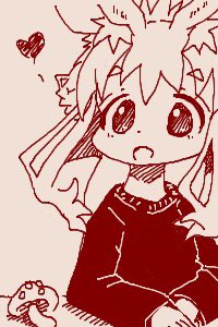 ちかごろのらくがき2
覗くうさぎ 