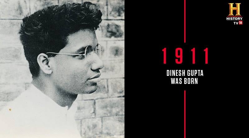 anujdhar's tweet photo. This day in 1911 Dinesh Gupta was born. He joined Bengal Volunteers - a group organised by Subhas Chandra Bose. On 8 December 1930, Dinesh, along with Benoy Basu and Badal Gupta,  entered the Writers' Building and shot dead the IG of Prisons, known for brutalizing prisoners. 1/ https://t.co/OuCzXYIPzp