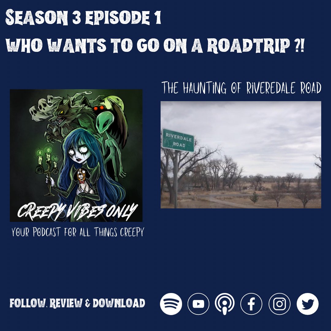 I’m baaaccckkkk!!! Season 3 is finally here and we are starting off with the creepy Riverdale Road! #podcast #podnation #Podbean #haunted