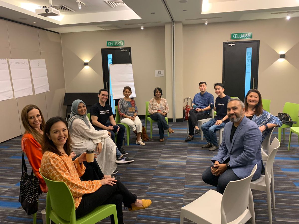 ScaleupMalaysia's tweet photo. Last week, our CEO Circle Sharing Session on #Scaling teams heard from Nadira Yusoff of Kiddocare, Amy Blair of Batik Boutique and Iskandar Kavanagh, of IIMMPACT, moderated by Talent Tribe's Rupa Sivanoli.
#entrepreneur #startups #scaleup #business #innovation #creativity https://t.co/n7qhSLfmjG