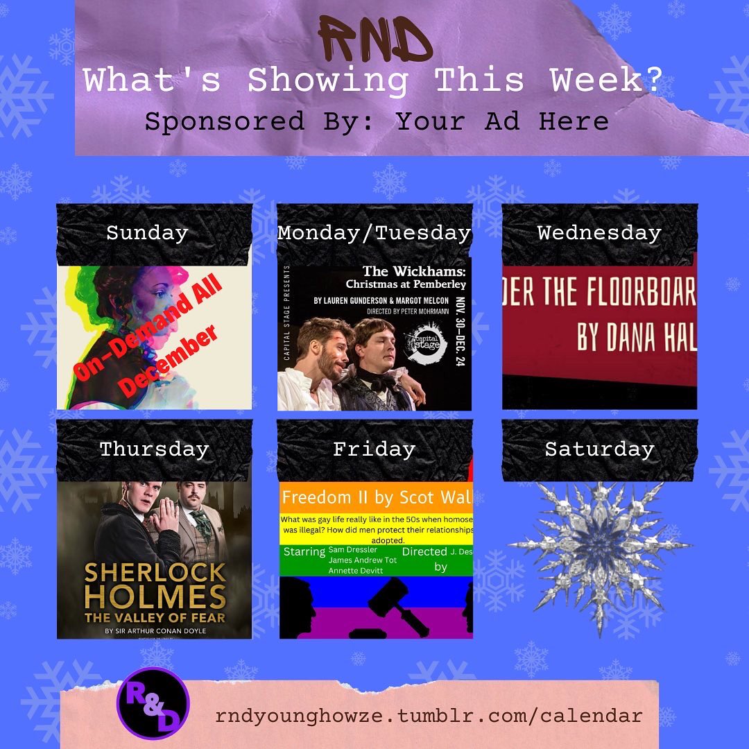 rndyounghowze's tweet photo. We’re trying a new way to let people know about all of the shows that we see each week. 

Want to sponsor these posts? Email us! https://t.co/jf7YNhPmR4