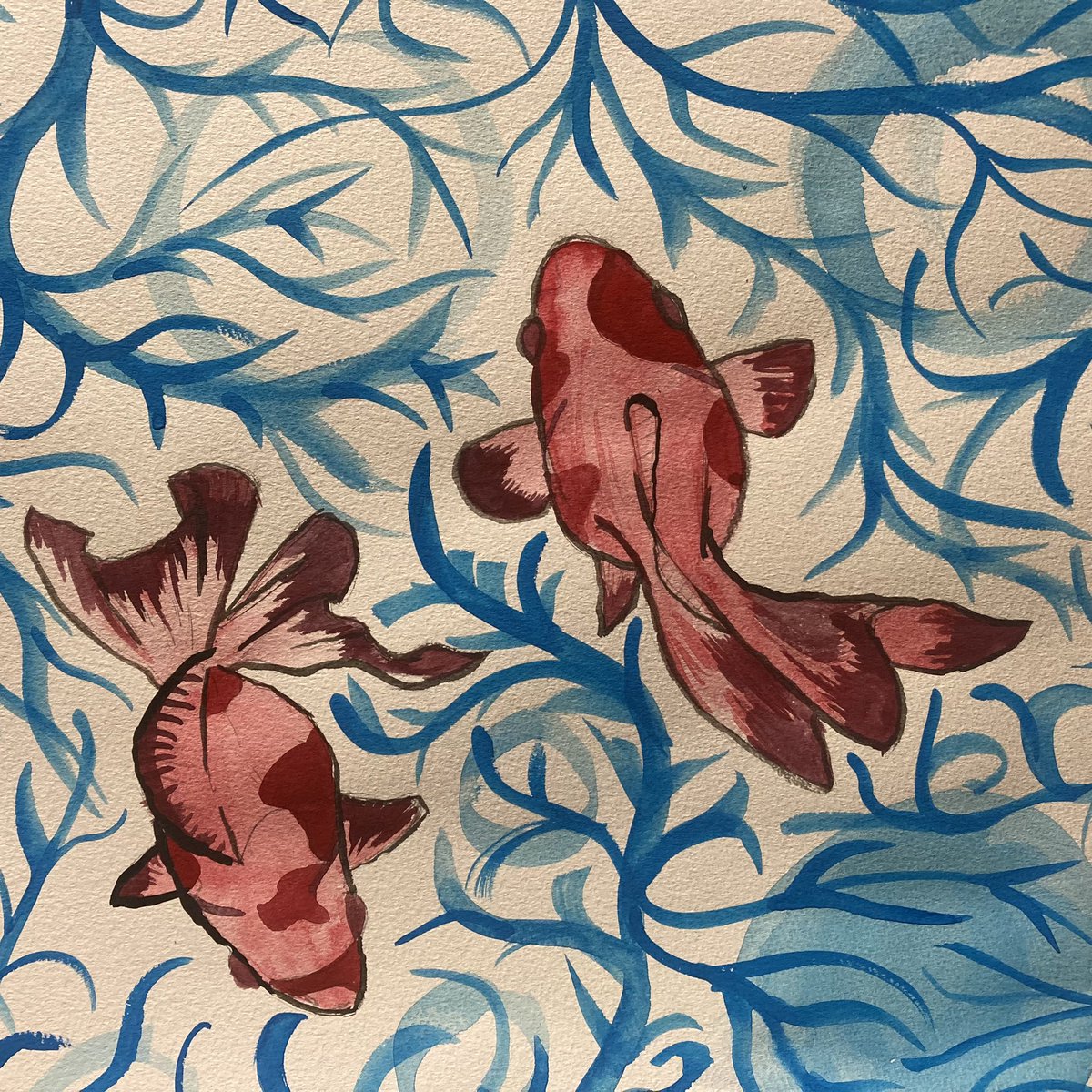 Gozu0929's tweet photo. 金魚

#水彩画 
#絵描きさんと繋がりたい https://t.co/QrHjWOq56T
