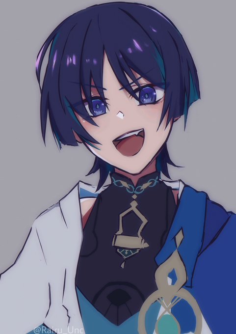 これはアイコン用にと描いた落書きスカラマシュ(放浪者) 