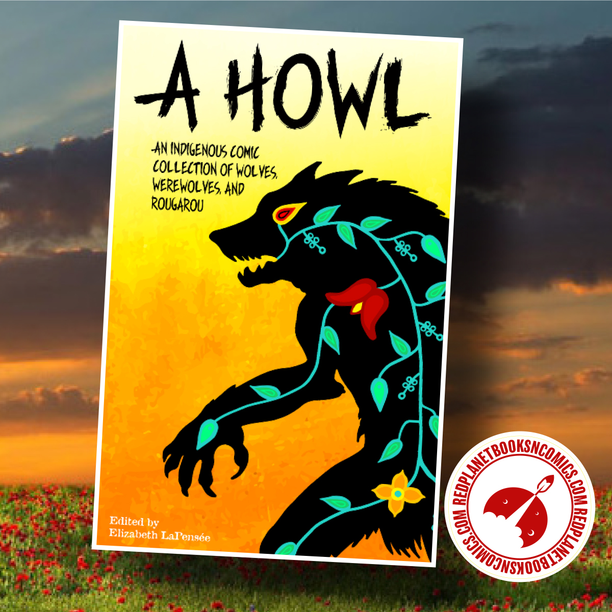 Tis the season… FOR WEREWOLVES! Get “A Howl: An Indigenous Anthology of Wolves, Werewolves, and Rougarou,” the graphic novel and add a Howl T-shirts, plush werewolves or other stuff.🔗 redplanetbooksncomics.com/blogs/news/get…!

#AHowl #Werewolves #Roguerou #NativeRealities #NativeCreatives