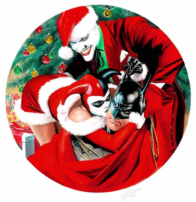 #MerryChristmas #joker #HarleyQuinn #Batman 