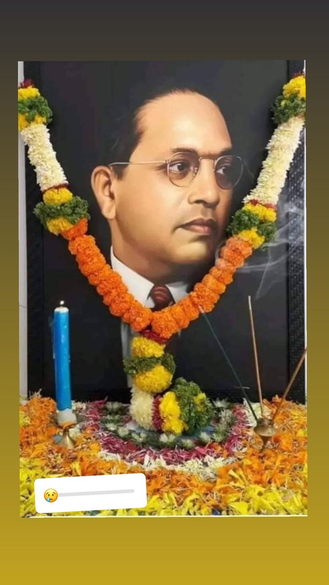 भारतीय संविधान के निर्माता विश्वभूषण परमपूज्य बोधिसत्व डॉ.बी.आर. अम्बेडकर जी के 66वें महापरिनिर्वाण दिवस (6 दिसम्बर)पर भावपूर्ण श्रद्धांजलि एवं शत्-शत् नमन 
👏👏👏👏👏