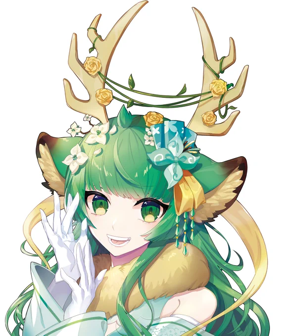 新しくVShojoにデビューしましたHaruka Karibu()さん のイラスト制作しています! 