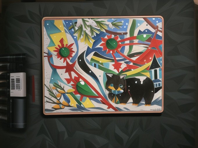 岡本太郎の作品を
イラストＡＩでやると
どうなるんだろうと
やってみたら
面白いものが出力された！ https://t.co/SVYnQRlbMc