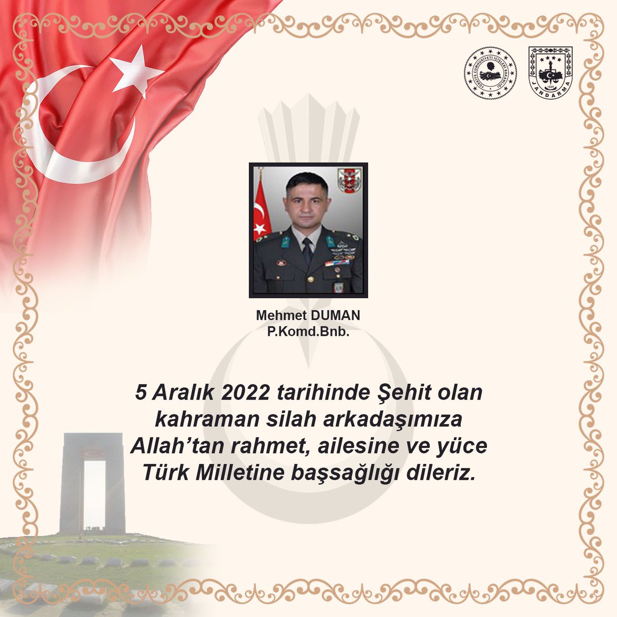 T.C. Jandarma Gn. K tweet media