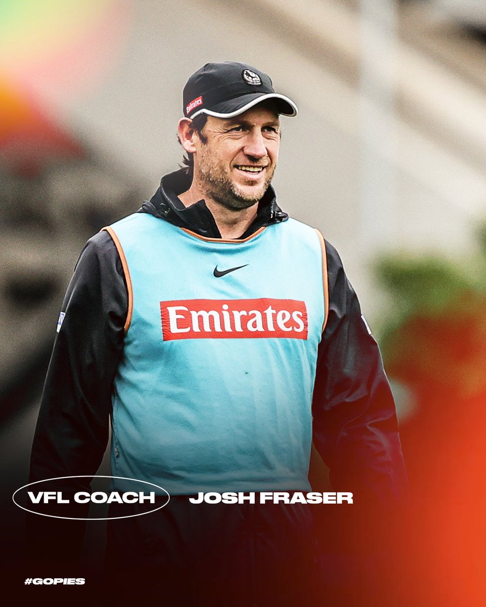 We're excited to have Josh Fraser as our VFL Head Coach for next season!

Frase played 200 games for Collingwood and will combine this role with his responsibilities as our Head of Development 🤝