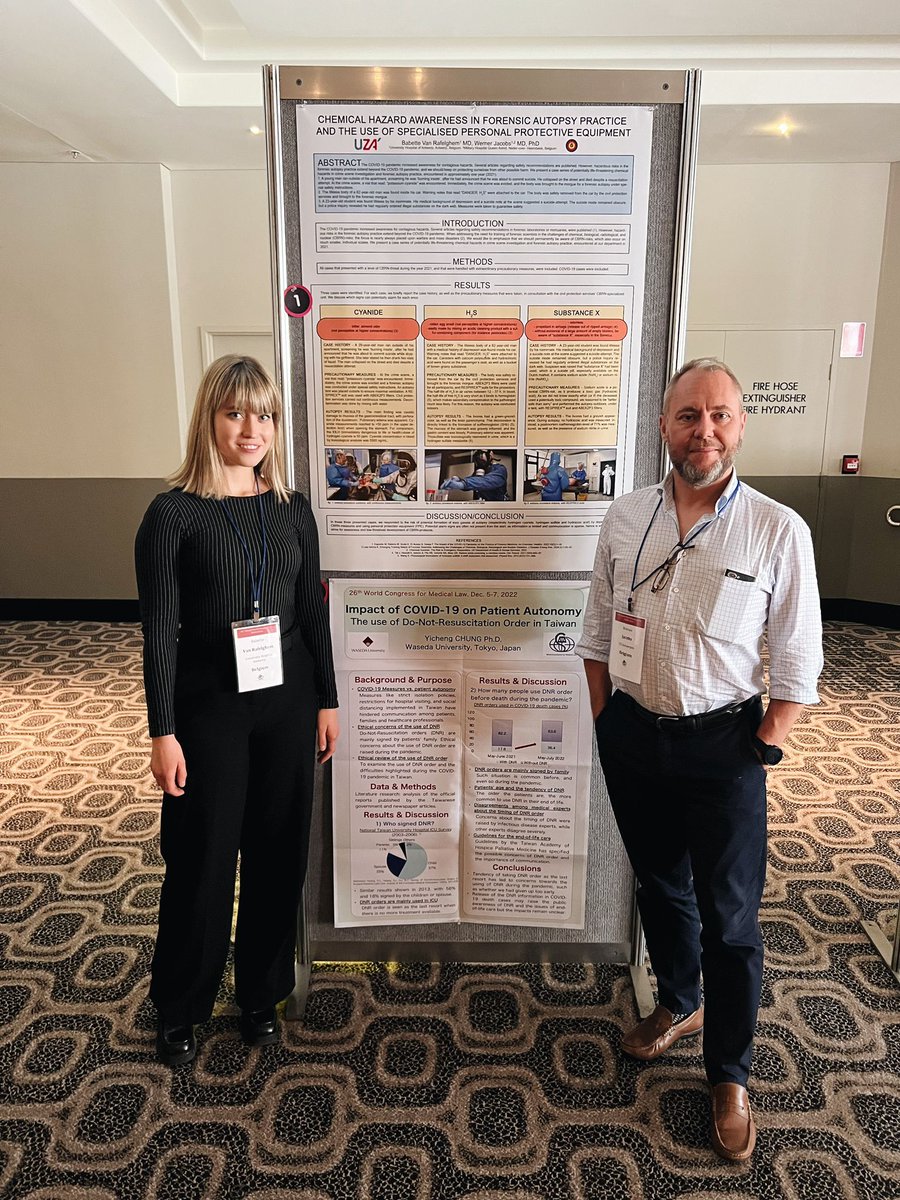 profWernerJ's tweet photo. Presenting our work on CBRN autopsies at the World Association of Medical Law.
We will host the 2026 meeting in Antwerp! https://t.co/unQQaAzHgY