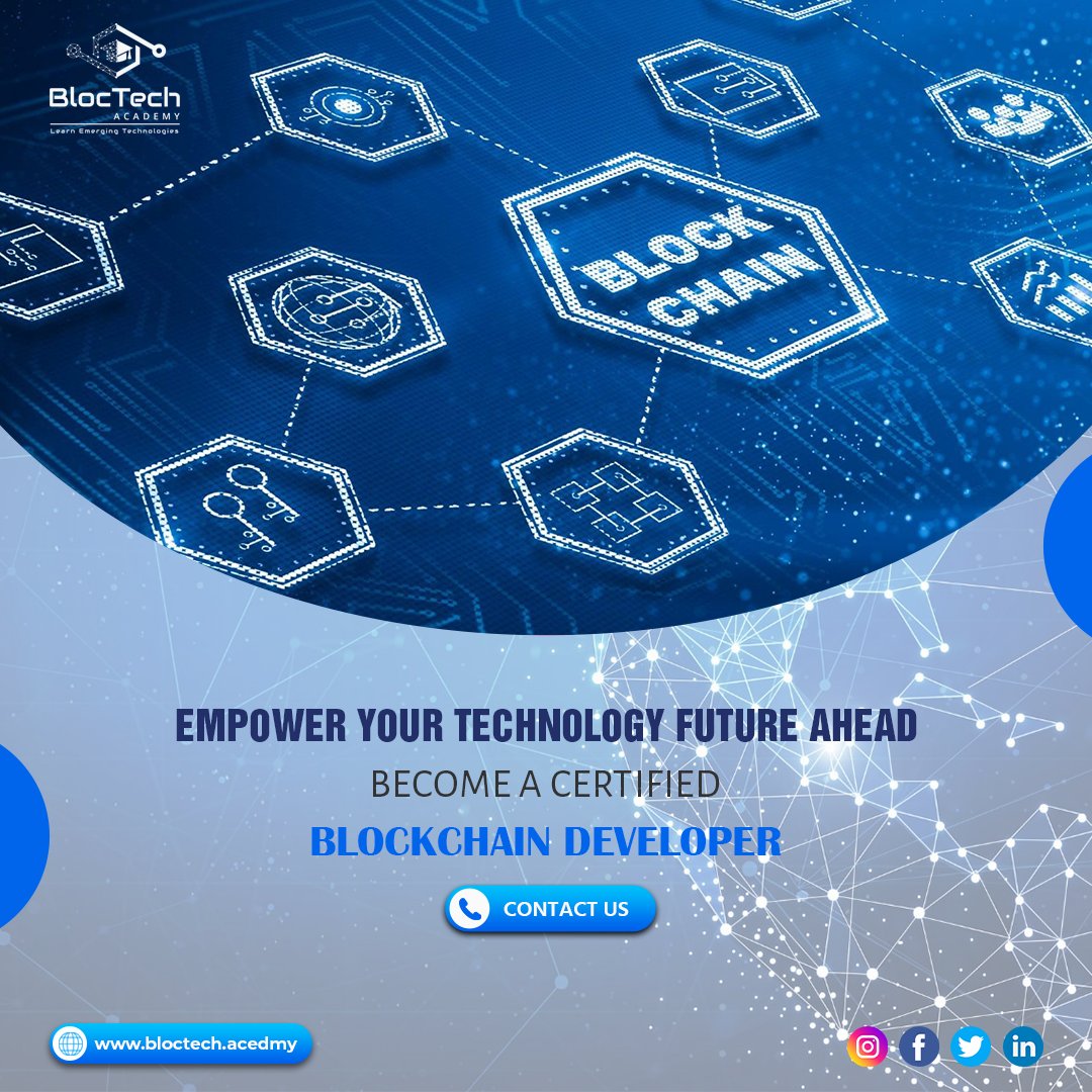 bloctechacademy's tweet image. Can a #certified blockchain professional secure a better advantage for their career❓

#blockchain  #Web3 #learninganddevelopment