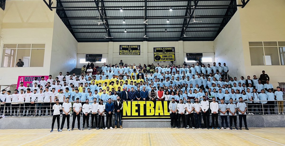 UT NETBALL CHAMPIONSHIP conducted successfully in collab. with J&amp;K Sports Council. Sh. Ranjeet Kalra Sir was our Chief Guest &amp; Sh. Bhisham Batra Sir &amp; other dignities were our Guest of Honour. 
<a href="/SarmadHafeez3/">Sarmad Hafeez</a> <a href="/nuzhatjehangir/">Nuzhat gull</a> <a href="/RanjeetKalra/">Ranjeet Kalra</a> <a href="/bhisham_batra/">Bhisham Batra</a> <a href="/BatraManik1/">Manik Batra</a> <a href="/diprjk/">Information & PR, J&K</a>