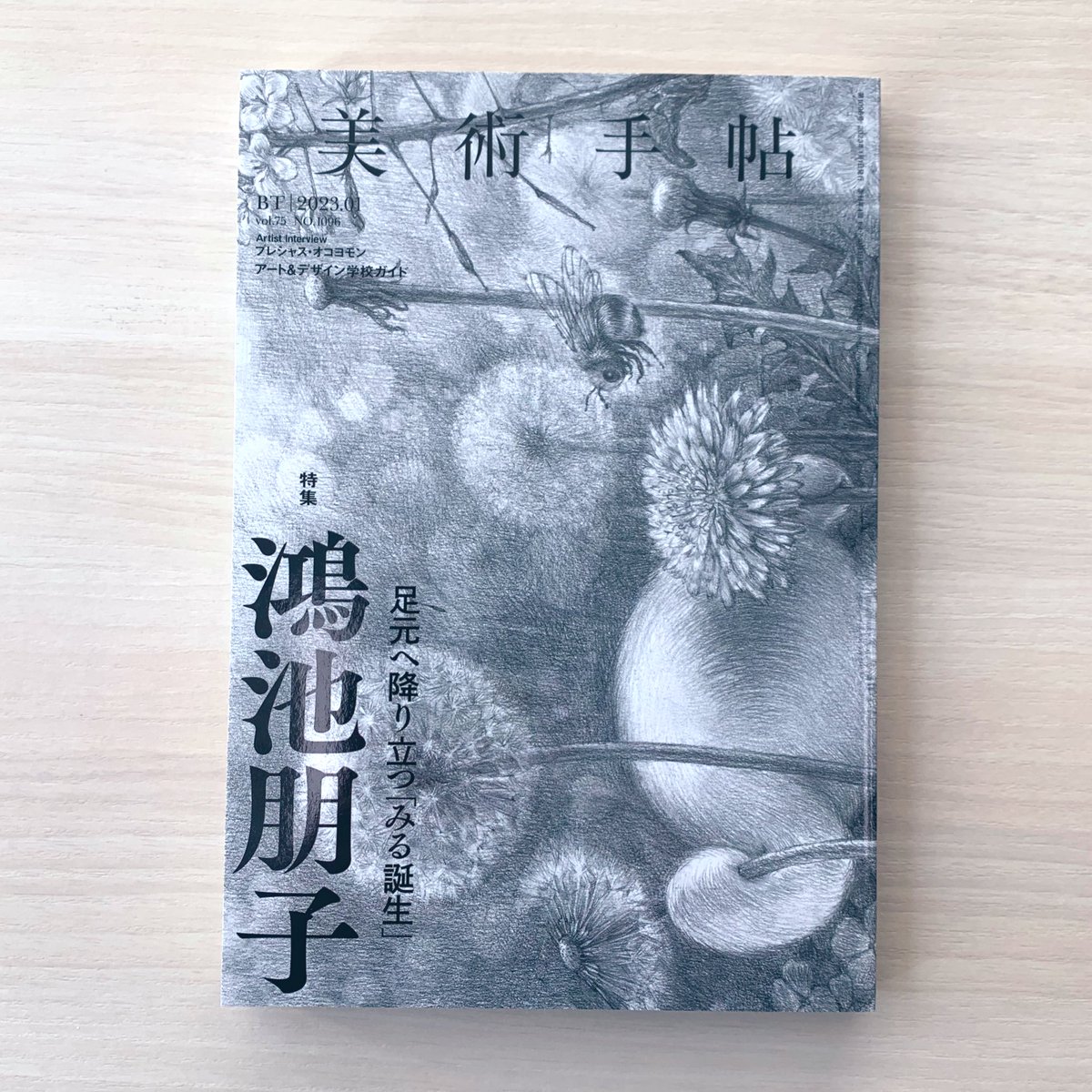美術手帖1月号は「鴻池朋子特集」。見本誌が届きました！！　発売は明日、12月7日（水）です！
bijutsu.press/books/5072/