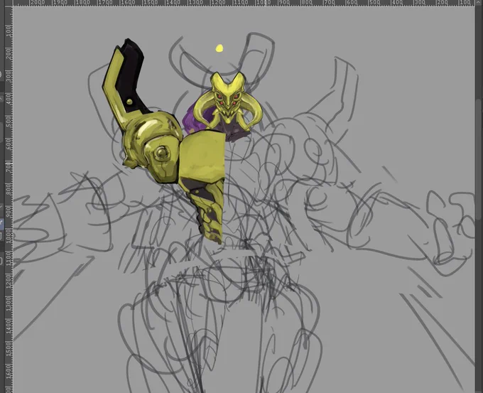 かっこいいエルド卿描くか 