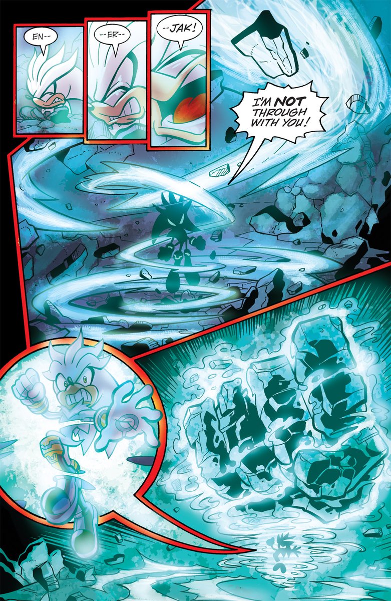STHComicsHourly's tweet image. From Sonic Universe issue 27