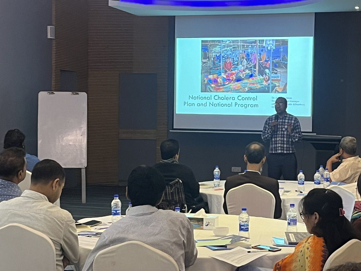 ab_rimal's tweet photo. Hygiene Promotion is a critical tool in preventing diarrhoeal diseases.
@ifrc and @bdrcs is supporting #WASHCluster to organise a three day training for mid level managers from 16 different organisations across Bangladesh on Hygiene promotion. @SecGTFCC #endcholera https://t.co/tBXLpVy6Lr