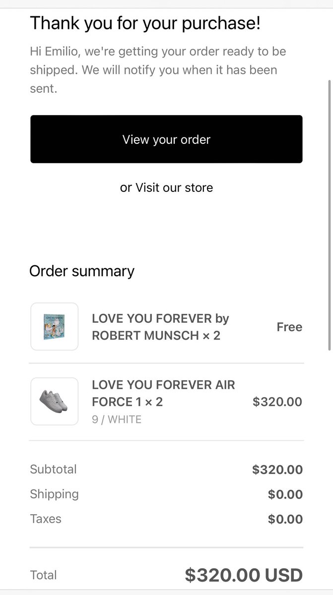 EmilioC05723771's tweet photo. Yes yes
Able to 🧢 3 pairs 🫡🫡
@TheSiteSupply @Drake #af1 https://t.co/1VLjIDcLtY