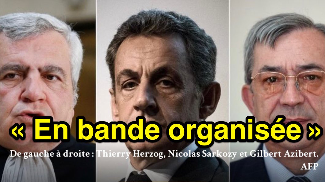 bembelly's tweet photo. ◾️ « En bande organisée » le film..
Nouvelle projection chez le Juge avec :
Nicolas Sarkozy dit #PaulBismuth & ses complices: #Herzog & #Azibert https://t.co/p0drlXF4iU