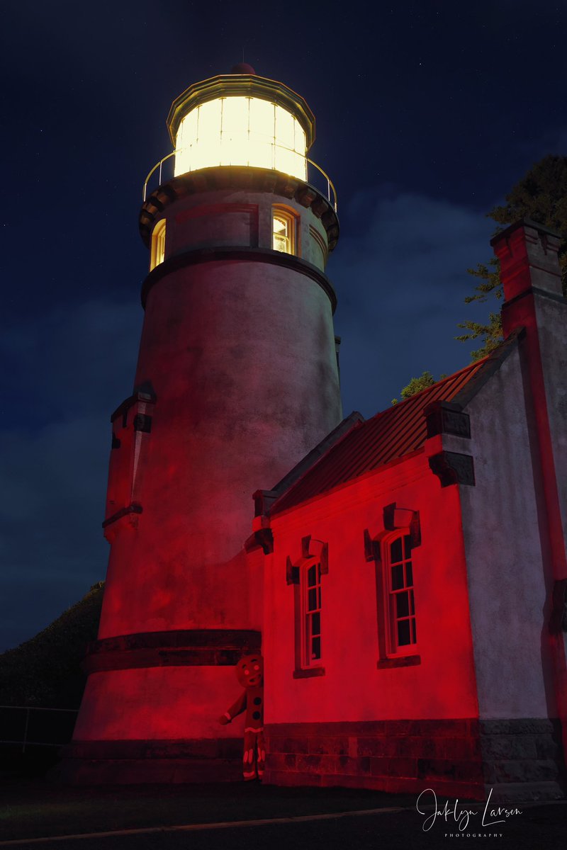 Run, run, as fast as you can…

While at the lighthouse late one night, I had an idea for a photo shoot. I thought it would be hilarious to photograph the Gingerbread Man lurking, as though he was haunting it. Maybe I should make this into a holiday card? 🤣