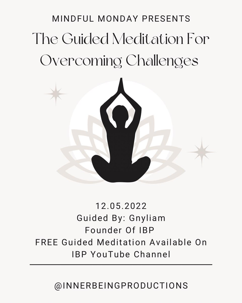 innerbeingprod's tweet photo. Meditate with me. It’s never too late to meditate 🥹

English version: https://t.co/hCKy3Ac5Cw

Medita conmigo. Nunca es tarde para meditar 🧚‍♀️

Versión en español: https://t.co/BNLlI6hjCE

#meditate #MindfulMonday #growingpains #Mindset #breathwork #anxietyrelief #Ansiedad https://t.co/pj7WXMJorm