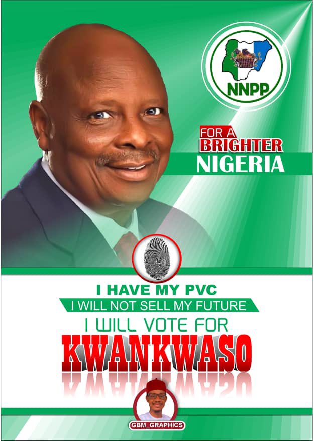 elfaris24's tweet photo. I have my PVC, I will not sell my future "I will vote for Kwankwaso"

Retweet if you are voting Kwankwaso in 2023. https://t.co/KW7Xll1hby
