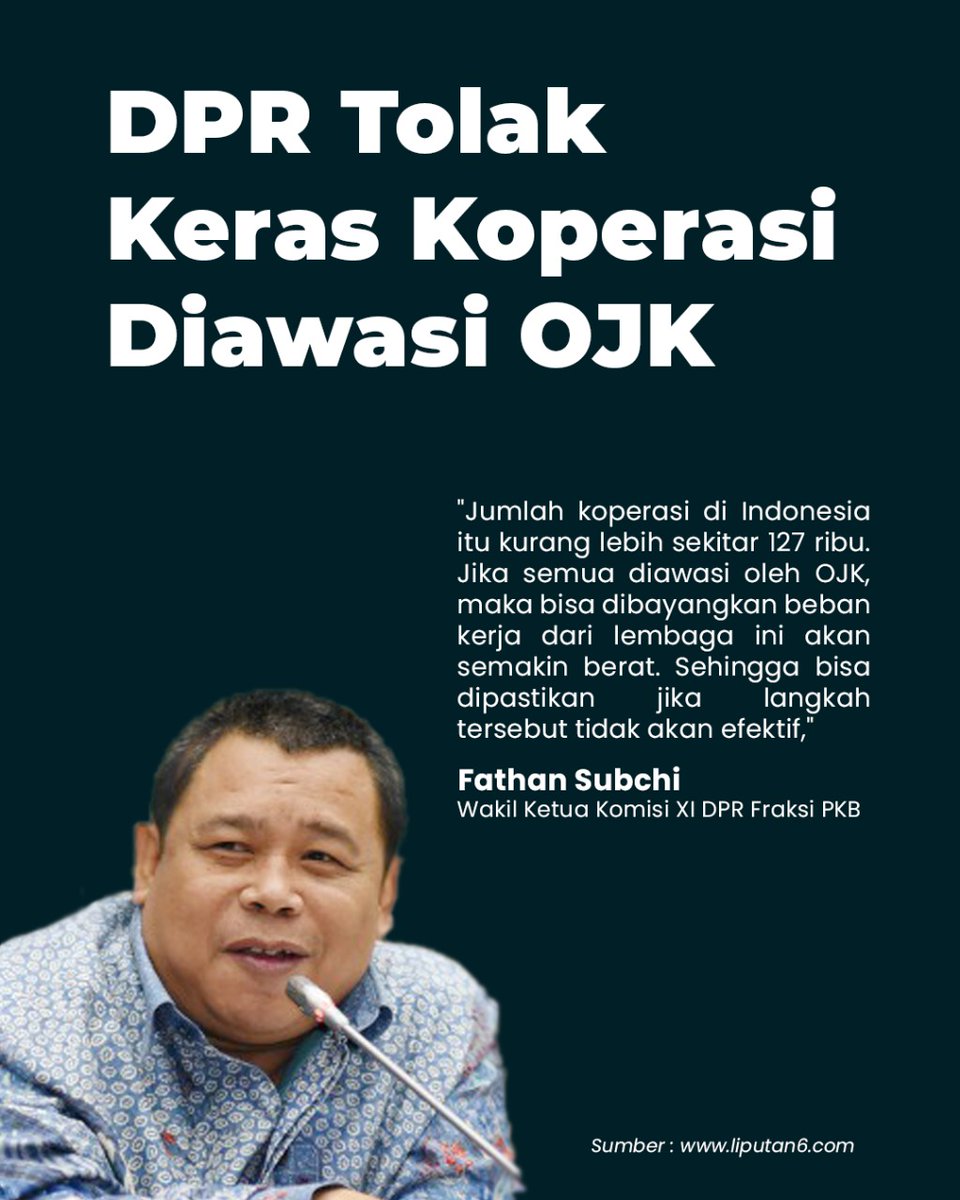 ning_setup's tweet photo. Tuh kan bener,DPR juga menolak lho...
Save Ekonomi Kerakyatan
#TolakOJKdiKoperasi https://t.co/JvRSuvgjnj