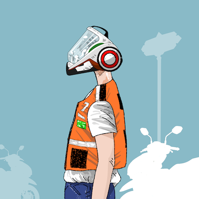 VacuumMan_NFT's tweet photo. Vacuum Man 007 Biker
First 5 Vacuum Man on Earth. 
💎 Ethereum chain / Opensea
💎 Start from 0.015 ETH
💎 1/1 Hand-draw
💎 https://t.co/r9V5YqSQGS

#nft #NFTCommunity #nftpfp #nfts #opensea #nftartist #nftcollector https://t.co/qq4LgkarpD