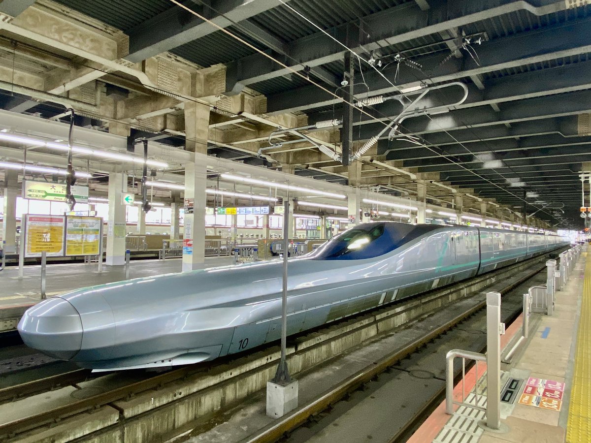 UTL_BVEproject's tweet photo. E956 ALFA-X 2022/12/6大宮駅 https://t.co/1cuWqKLinB
