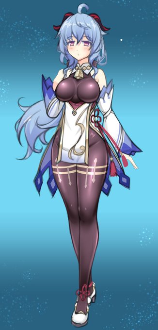 らくがき甘雨全身版 