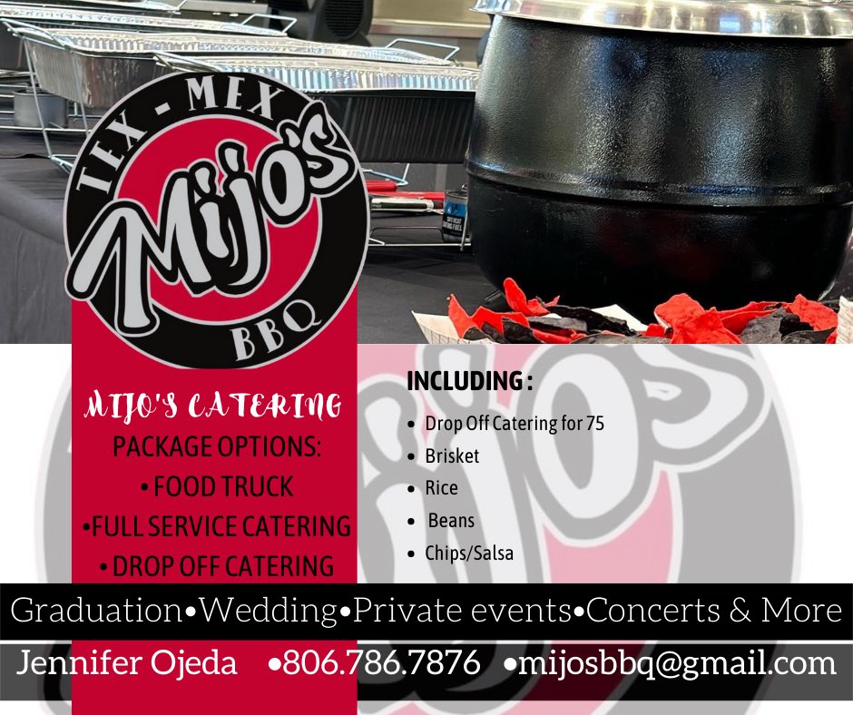 Let us cater your next event!
#mijos #mijosfoodtruck #bbqmexicanfusion #fusionfood