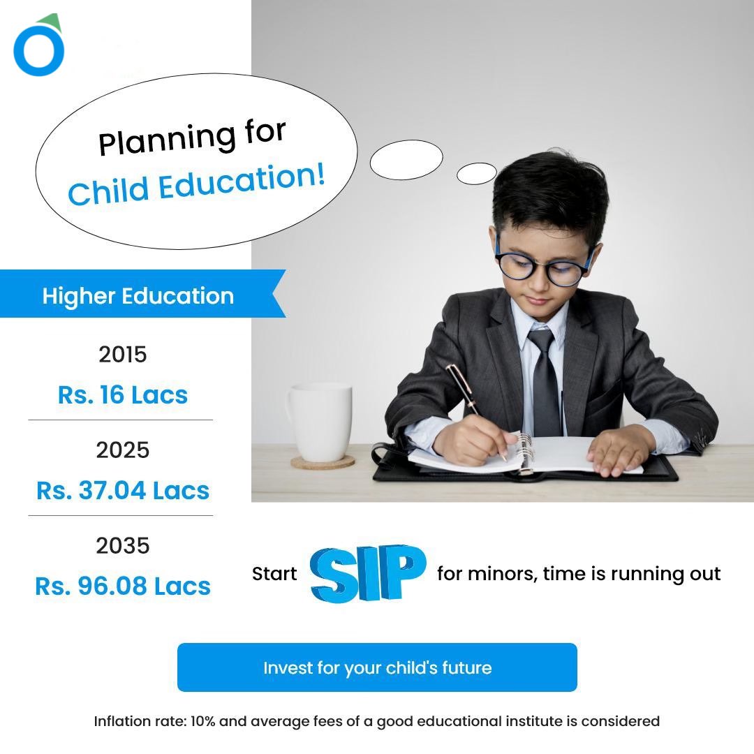 UM_Wealth's tweet photo. Invest in the name of your kid on https://t.co/LbYj1pFZgq through minor investing option in mutual funds. Start SIP today
Plan for your kids educational expenses today.

#investingforkids #financialliteracyforkids #mutualfundssahihai #kids #childeducation https://t.co/gueFOnjvaA