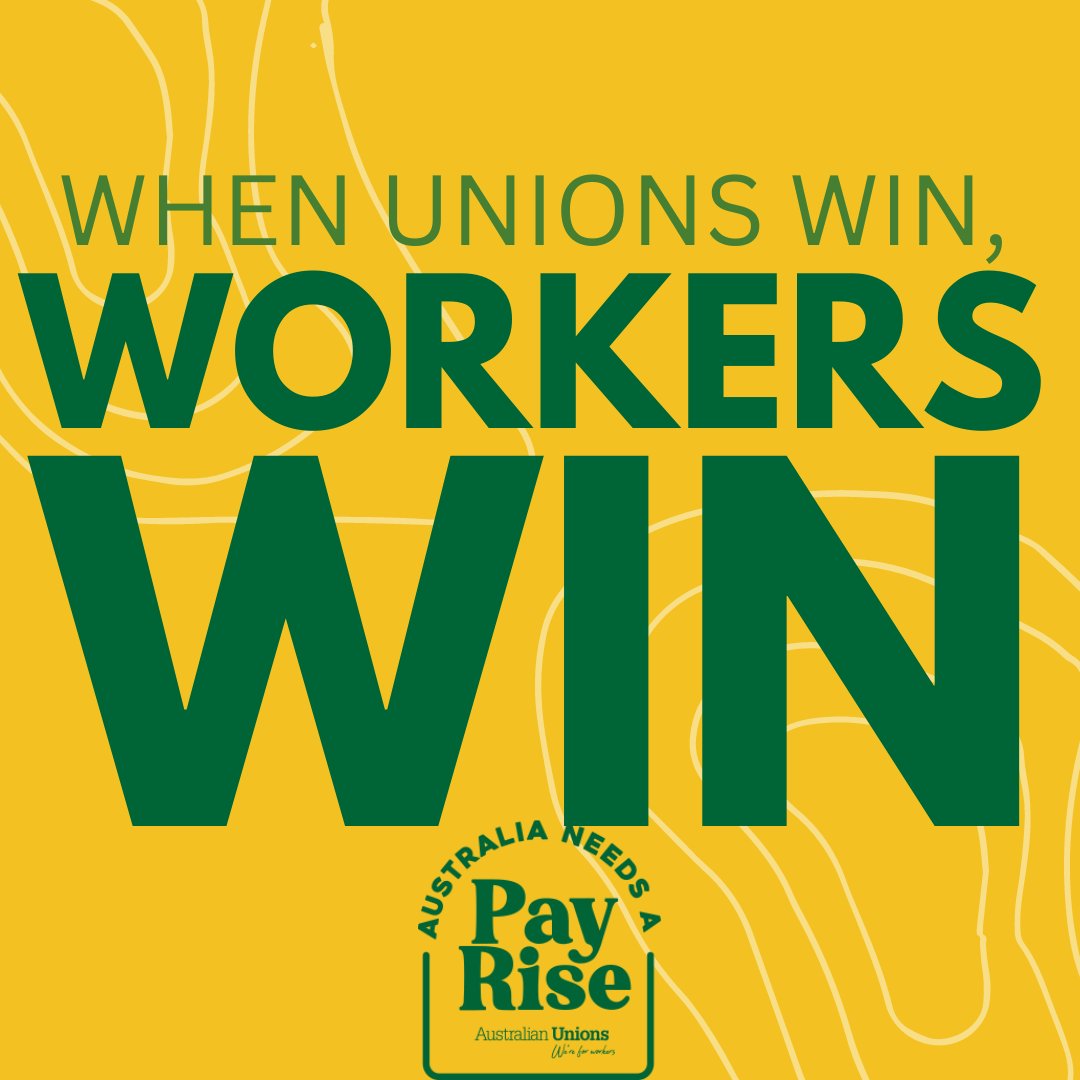 unionsaustralia's tweet photo. Because unions ARE workers - don't forget it. https://t.co/gb338F1gIs