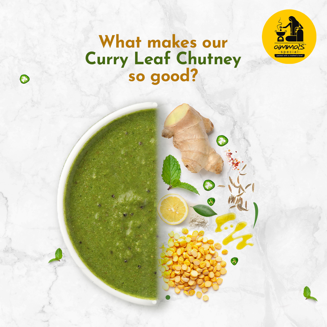 amma_special's tweet photo. The goodness of coconuts, curry leaves, coriander leaves, ginger, green chillies and more come together to make our Curry Leaf chutney so tasty just like it is when Amma makes it!
#AmmaSpecial #AmmaByYourSide #ReadyToCook #ReadyToEat #Idli #Dosa #MasalaDosa #foodie #Chutney https://t.co/hZOfTbXjcm