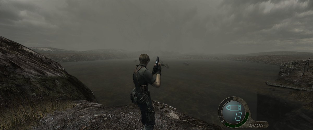 bluefiinch's tweet photo. #re4hdproject with ultra wide https://t.co/kA7fRt3qXJ