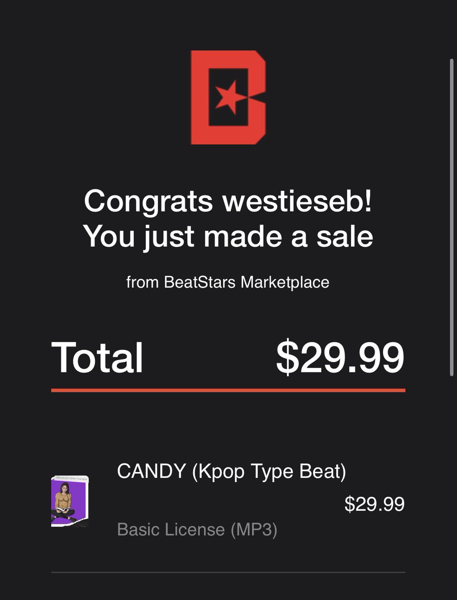 WestieSeb's tweet photo. The afternoon starts well 😊
More Kpop Type Beats to come !
Don’t miss it 🔥
Thanks @BeatStars for the great platform
#beatstars #kpop #typebeat #kpoptypebeat https://t.co/jsCcmmCimA