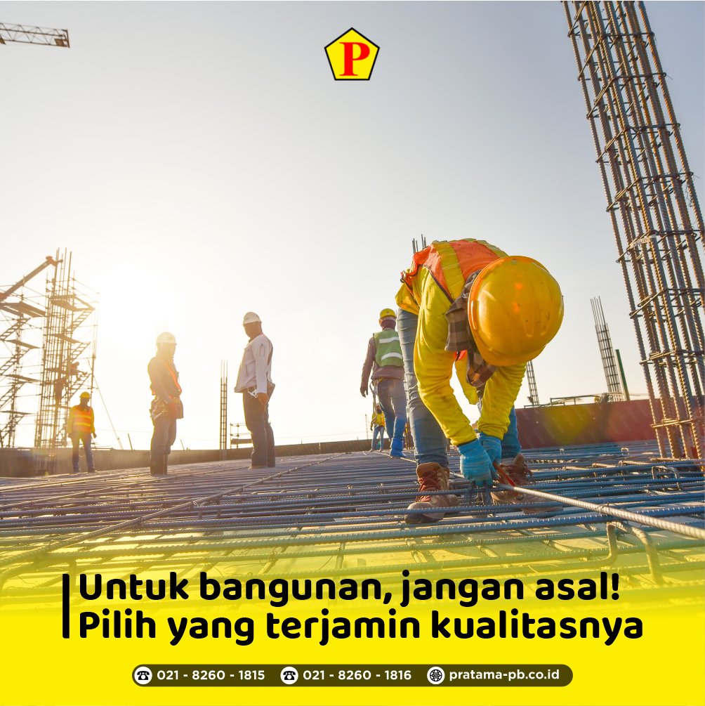 PBajatama's tweet image. Harga boleh kawan, tapi kualitas tidak boleh dilawan🤑
✅ Produksi sejak 1990
✅ Sertifikat uji tarik
✅ Toleransi besi 0,2mm
✅ Ukuran bisa menyesuaikan (Dengan minimal order)
✅ Kantor / Tempat produksi dari Bekasi
✅ Tersedia pengiriman
#wiremeshpratama #PestaBolaDunia